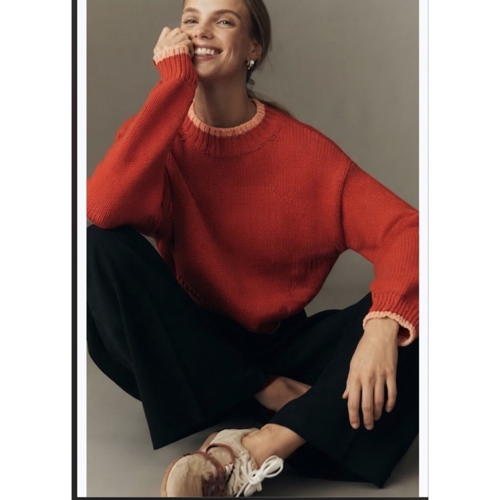 MAEVE Mock-Neck Pullover Sweater NWT SIZE XS